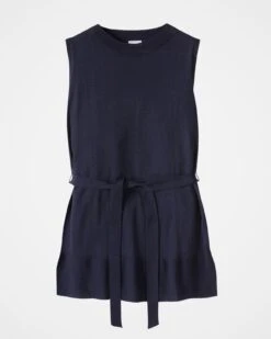 Fine Knit Sleeveless Tunic -Celtic & Co Store 187350