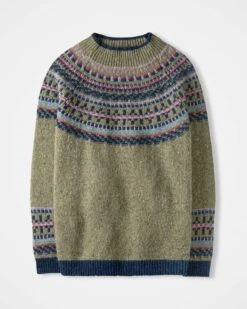Donegal Fair Isle Yoke Sweater -Celtic & Co Store 187363