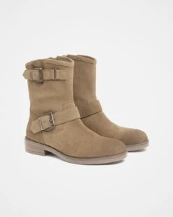 Slouch Biker Ankle Boots -Celtic & Co Store 187636