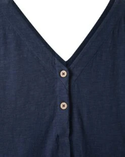 Organic Cotton Sleeveless Midi Dress -Celtic & Co Store 191355