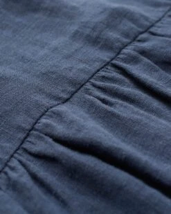 Pure Linen Embroidered Sleeveless Midi Dress -Celtic & Co Store 191375