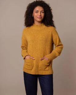 Flecked Patch Pocket Sweater 11 Flecked Patch Pocket Sweater -Celtic & Co Store 196703 1