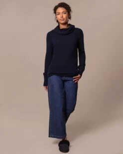 Supersoft Slouchy Cowl Neck Sweater -Celtic & Co Store 196705