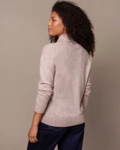 Lambswool Shawl Collar Sweater -Celtic & Co Store 196806