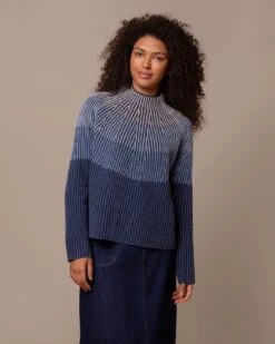 Faded Funnel Neck Sweater -Celtic & Co Store 196858