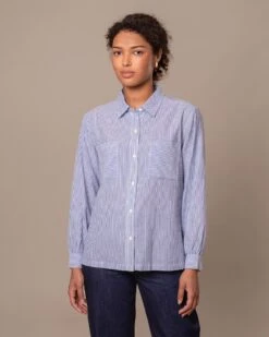 Side Split Cotton Shirt -Celtic & Co Store 196880