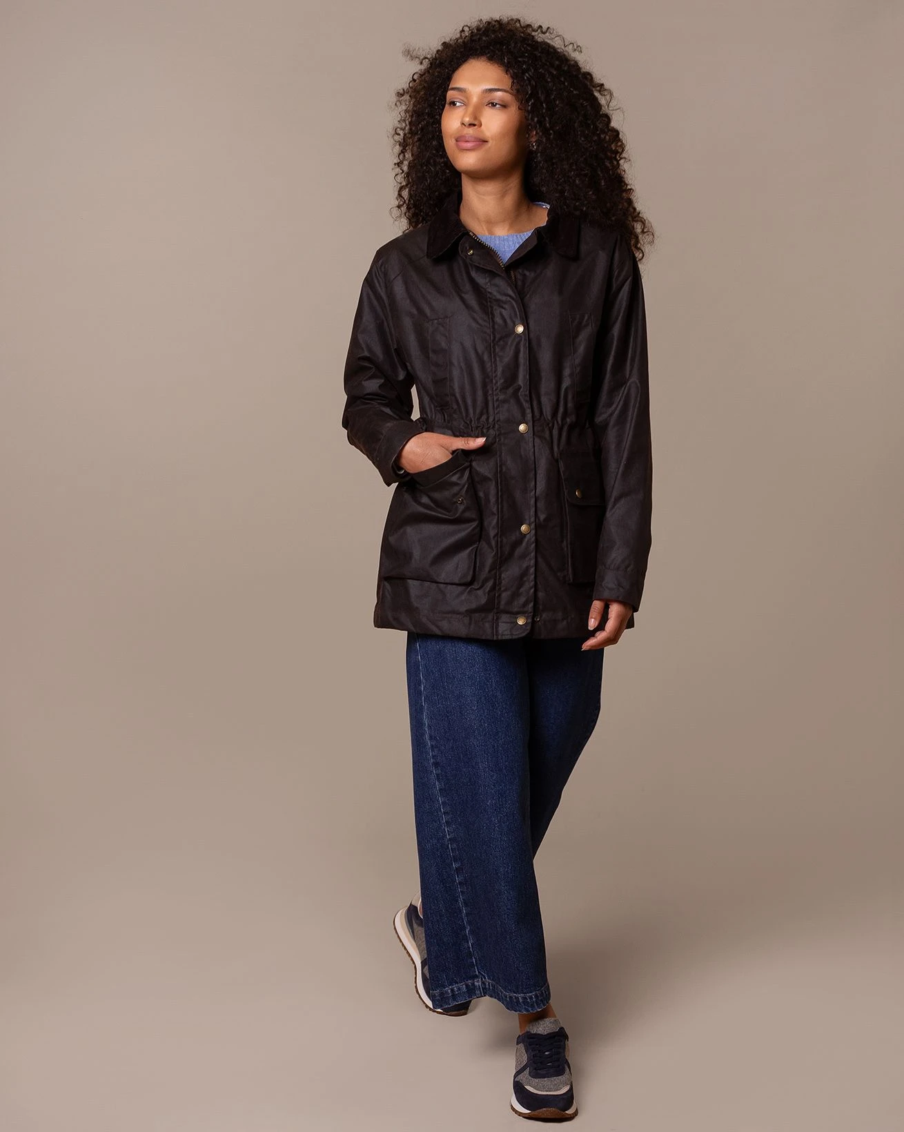 Waxed Cotton Zip Through Jacket 6 Waxed Cotton Zip Through Jacket - Image 4