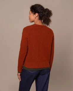 Donegal Boxy V Neck Cardigan -Celtic & Co Store 197004