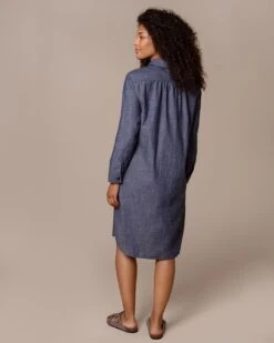 Textured Knee Length Dress -Celtic & Co Store 197020