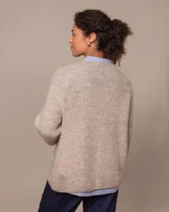 British Wool Moss Stitch Cardigan -Celtic & Co Store 197081
