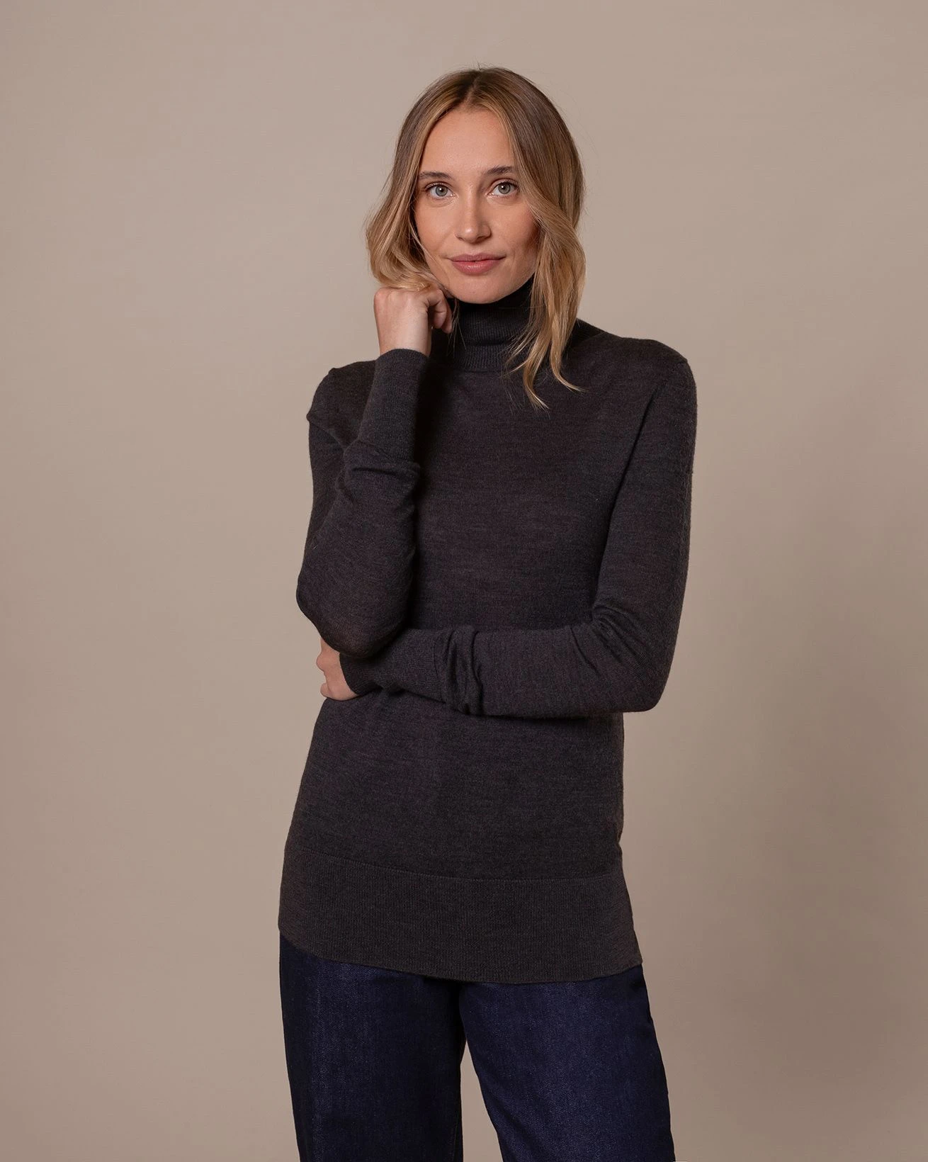 Merino Turtleneck Sweater 3 Merino Turtleneck Sweater