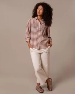 Peter Pan Collar Textured Blouse -Celtic & Co Store 197365