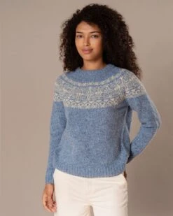 Vintage Jacquard Sweater -Celtic & Co Store 197385