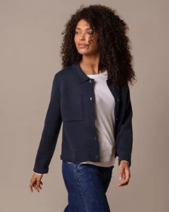 Structured Knit Jacket -Celtic & Co Store 197629