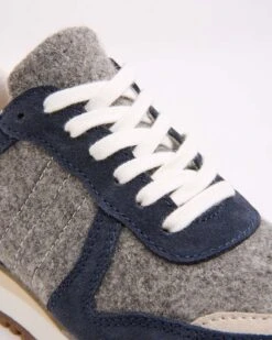 Wool Panel Sneakers -Celtic & Co Store 197878