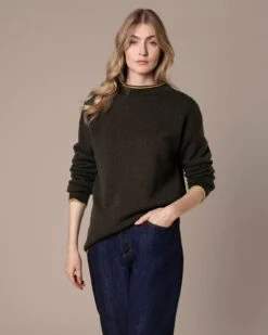 Felted Funnel Neck Sweater -Celtic & Co Store 199879