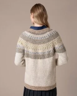 Float Stitch Yoke Donegal Sweater -Celtic & Co Store 199923