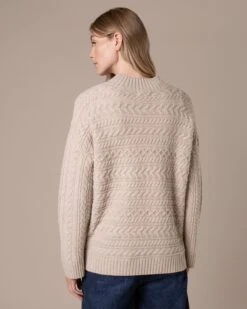 Horizontal Cable Sweater -Celtic & Co Store 199976