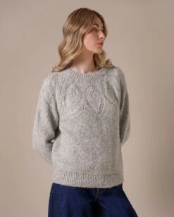Leaf Yoke Sweater -Celtic & Co Store 200073