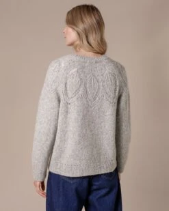 Leaf Yoke Sweater -Celtic & Co Store 200075