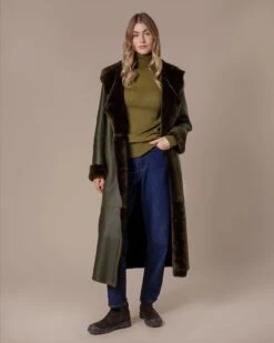 Hooded Wrap Coat -Celtic & Co Store 200108