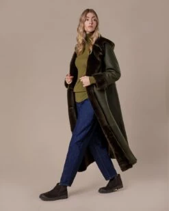 Hooded Wrap Coat -Celtic & Co Store 200109