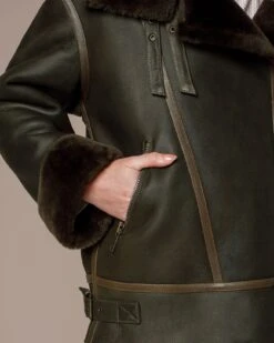 Sheepskin Aviator Jacket -Celtic & Co Store 200139