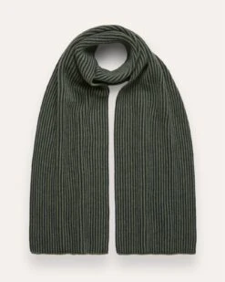Men's Lambswool Vertical Stripe Scarf