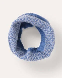 Lambswool Ripple Fair Isle Snood