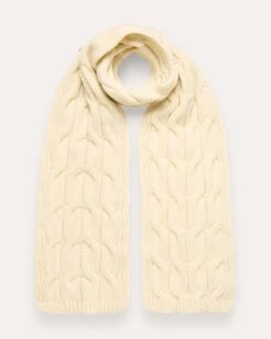 Oversized Cable Scarf