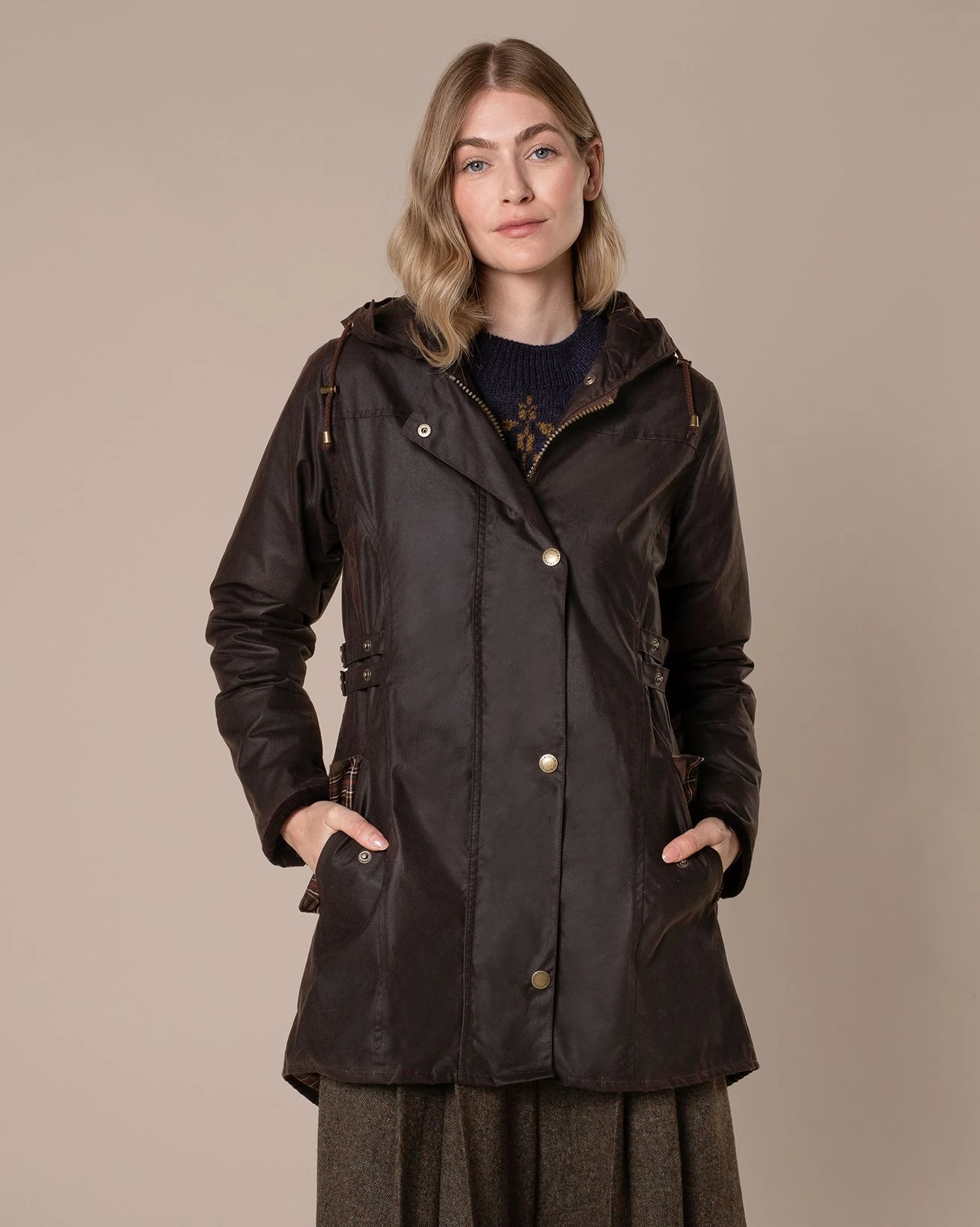 Waxed Riding Coat 3 Waxed Riding Coat