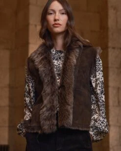 Printed Drop Shoulder Collarless Shirt -Celtic & Co Store 203934