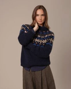 Nordic Yoke Fair Isle Sweater -Celtic & Co Store 203957