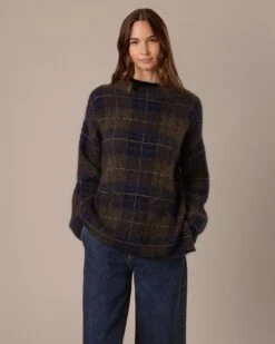 Mohair Check Tunic -Celtic & Co Store 203975