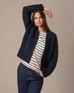 Donegal Garter Stitch Cardigan -Celtic & Co Store 203983