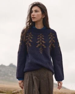 Botanical Yoke Sweater