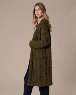 Kilcarra Tweed Coatigan -Celtic & Co Store 204005