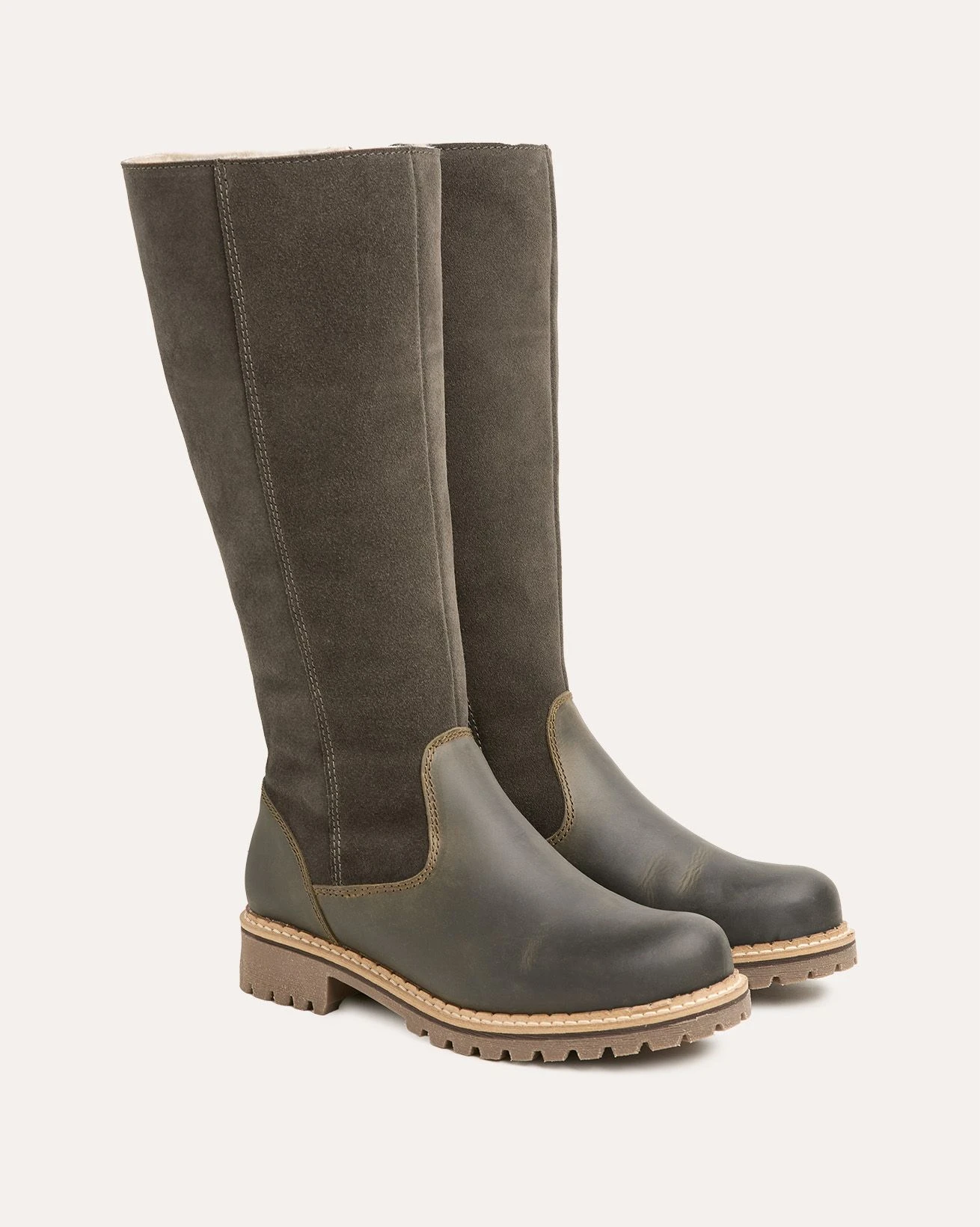 Waterproof Shearling Lined Tall Boots 7 Waterproof Shearling Lined Tall Boots - Image 5