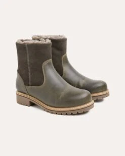 Waterproof Shearling Lined Ankle Boots -Celtic & Co Store 204217