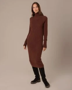Supersoft Turtleneck Dress -Celtic & Co Store 204596