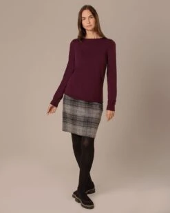 Merino Fine Knit Boat Neck Sweater -Celtic & Co Store 204618