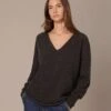 Supersoft Slouch V Neck Sweater -Celtic & Co Store 204634