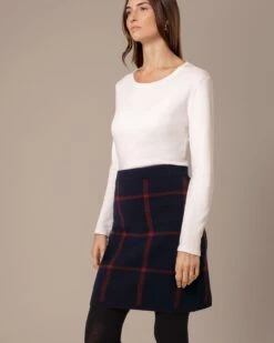 Check Skirt -Celtic & Co Store 204697