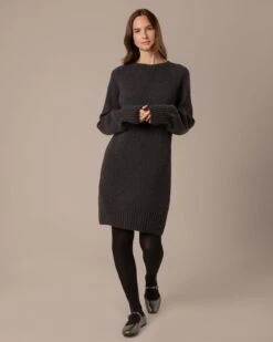 Recycled Merino Cashmere Slouch Dress