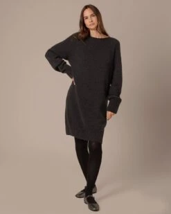 Recycled Merino Cashmere Slouch Dress -Celtic & Co Store 204717