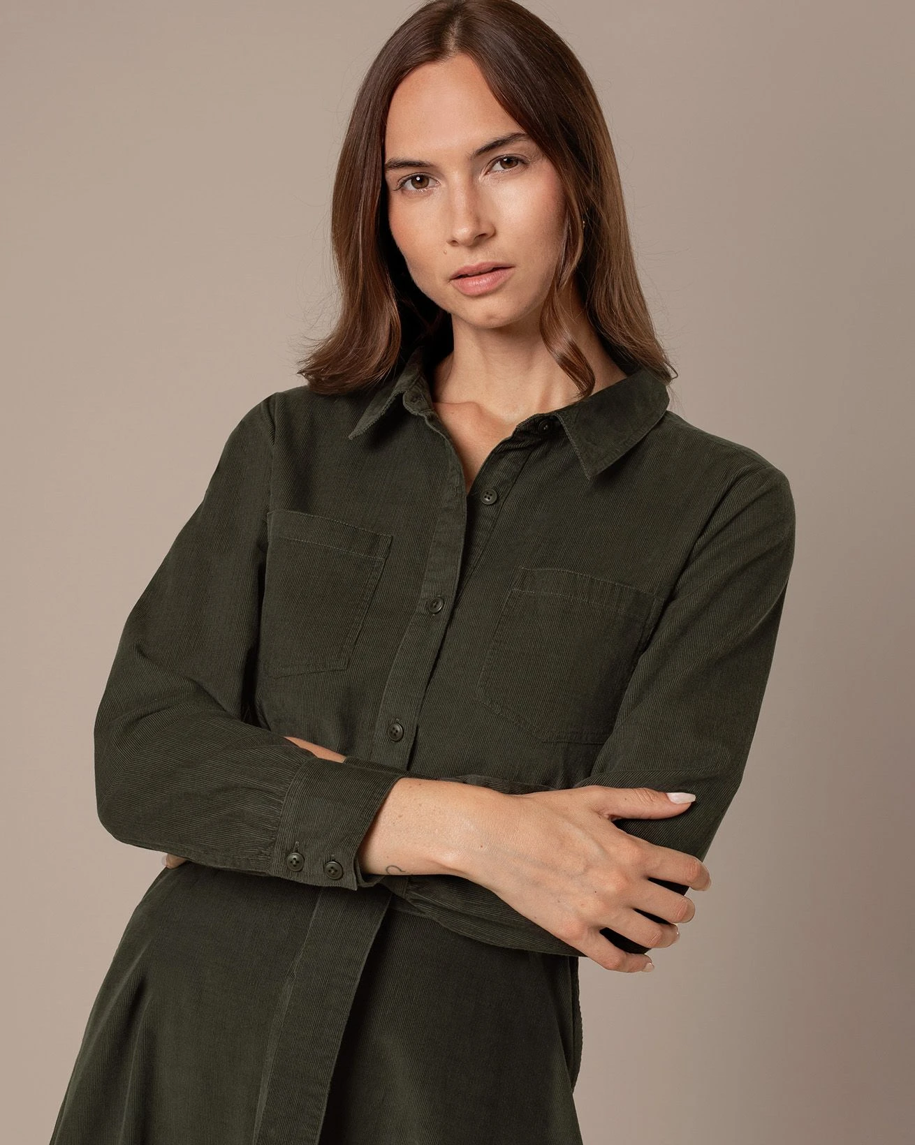 Midi Shirt Dress 7 Midi Shirt Dress - Image 5