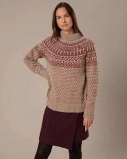 Heritage Fair Isle Roll Neck Sweater 14 Heritage Fair Isle Roll Neck Sweater -Celtic & Co Store 204794