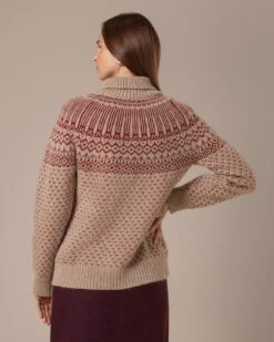Heritage Fair Isle Roll Neck Sweater 16 Heritage Fair Isle Roll Neck Sweater -Celtic & Co Store 204798