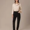 Slim Straight Leg Trousers