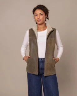 Shearling Vest